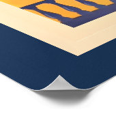 アテネを訪問ギリシャ、ヴィンテージ旅行のポスター。 ポスター (角)