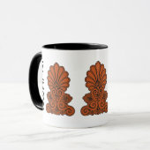 アテネアクロケラモ(アンテミオ古代ギリシャのアンテフィックス) マグカップ (正面左)