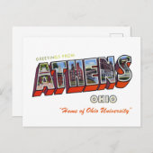 アテネオハイオ ポストカード (正面/裏面)