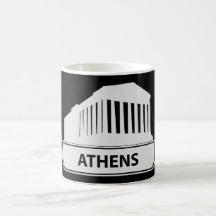 アテネギリシャのマグ コーヒーマグカップ