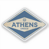 アテネギリシャヴィンテージ シール (正面)