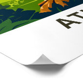 アテネギリシャ旅行プリント ポスター (角)