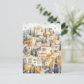 アテネギリシャ旅行 ポストカード (スタンド正面)