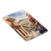 アテネギリシャ水彩画 マグネット (右側)