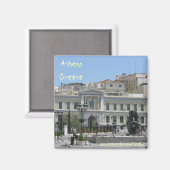 アテネギリシャ磁石デザイン マグネット (正面/裏面)