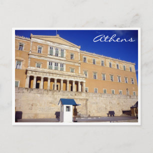 アテネギリシャ議会 ポストカード