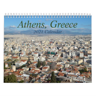 アテネギリシャ2021旅行カレンダー カレンダー