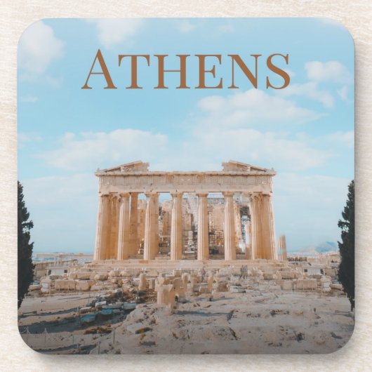 アテネギリシャ コースター (正面)