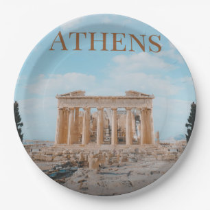 アテネギリシャ ペーパープレート