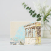 アテネギリシャ | 古代都市 ポストカード (スタンド正面)