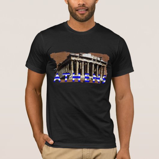 アテネギリシャ Tシャツ (正面)