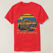 アテネギリシャ Tシャツ (デザイン正面)