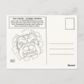 アテネジョージアはがきチャペルGA ポストカード (裏面)