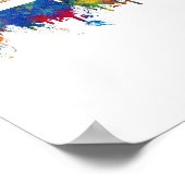 アテネジョージアスカイライン ポスター (角)