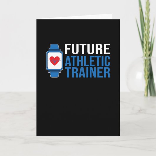 アテネティックトレーナー理由アスリート カード (正面)