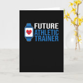 アテネティックトレーナー理由アスリート カード (黄色い花)