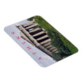 アテネテンプルオブヘファイストスビュー冷蔵庫用マグネット マグネット (右側)