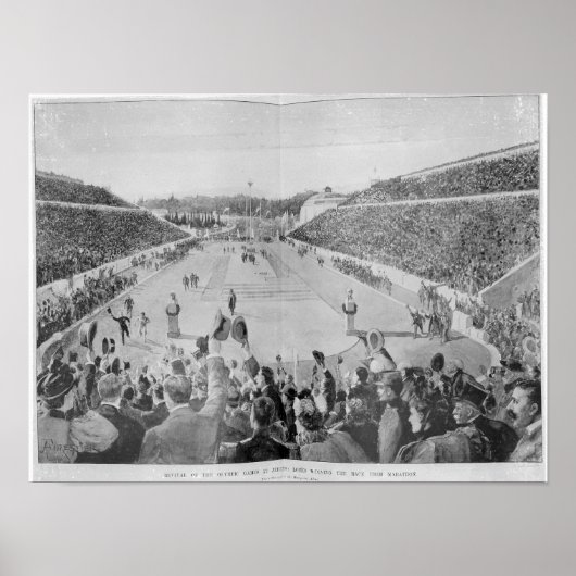 アテネ五輪の復活 ポスター (正面)