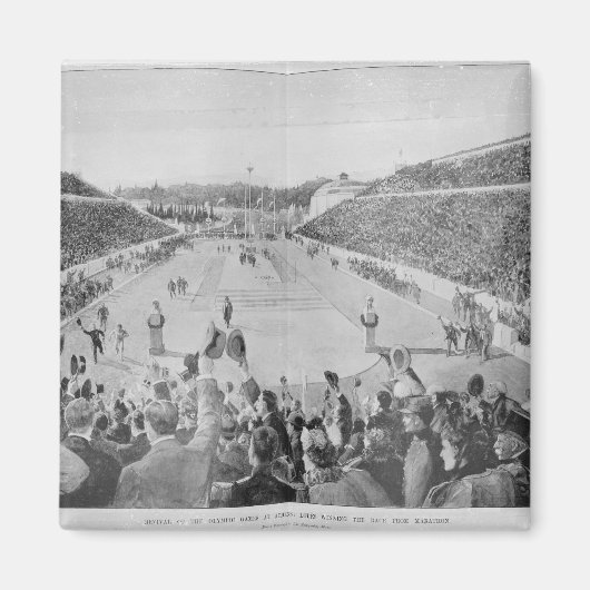 アテネ五輪の復活 マグネット (正面)