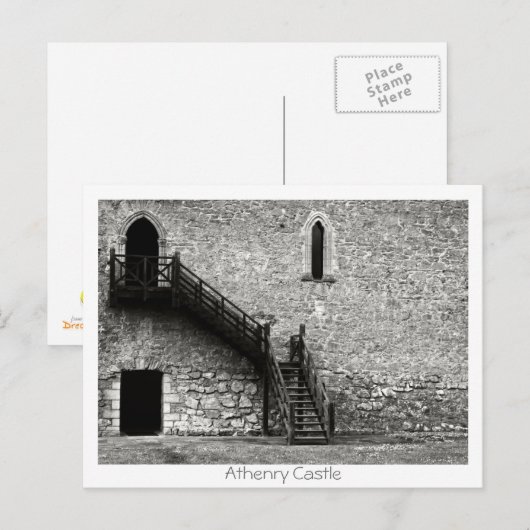 アテネ城 ポストカード (正面/裏面)