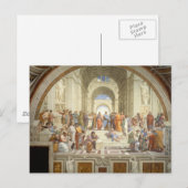 アテネ学校 ポストカード (正面/裏面)