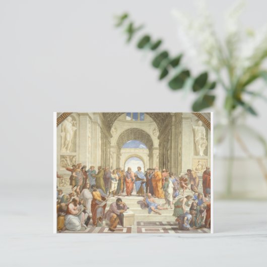 アテネ学校 ポストカード (スタンド正面)