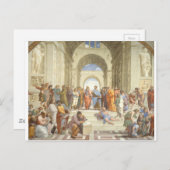 アテネ学校 ポストカード (正面/裏面)