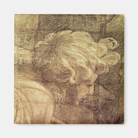 アテネ学校 マグネット (正面)