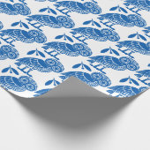 アテネ市国旗のシンボルエンブレムフクロウbi ラッピングペーパー (角)