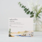 アテネ結婚の詳細/情報|ギリシャのスカイライン招待状 招待状 (スタンド正面)