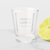 アテネ緯度アクロポリス ショットグラス (裏面)