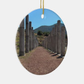 アテネ風光明媚なクリスマス装飾 セラミックオーナメント (右)