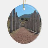 アテネ風光明媚なクリスマス装飾 セラミックオーナメント (左)