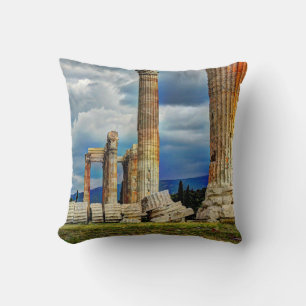 アテネ・ギリシャの古代遺跡 クッション