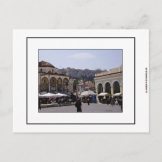アテネ、ギリシャのMonasterakiスクエア ポストカード