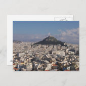 アテネ・ギリシャ郵便切手 ポストカード (正面/裏面)