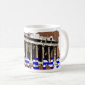 アテネ・ギリシャ・パルテノン コーヒーマグカップ (正面右)