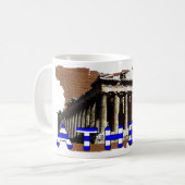 アテネ・ギリシャ・パルテノン コーヒーマグカップ (正面左)