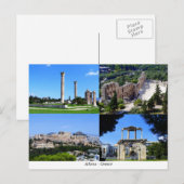 アテネ – ギリシャ ポストカード (正面/裏面)