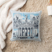 アテネ・ギリシャ・ヨーロッパ クッション (ブランケット)