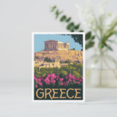 アテネ ギリシャ ヴィンテージ 旅行 ポストカード (スタンド正面)