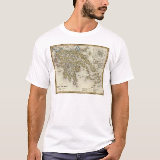 アテネ、ギリシャ Tシャツ (正面)