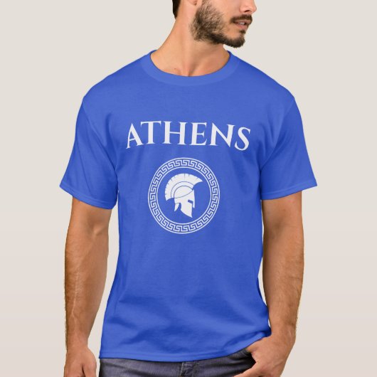 アテネ スパルタ Tシャツ (正面)