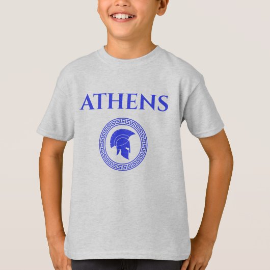 アテネ スパルタ Tシャツ (正面)