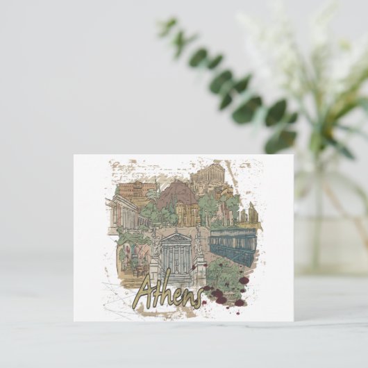 アテネ ポストカード (スタンド正面)