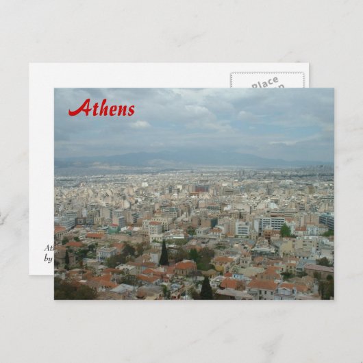 アテネ ポストカード (正面/裏面)