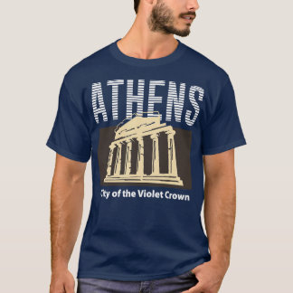 アテネ・ヴァイオレット・クラウンTシャツ Tシャツ