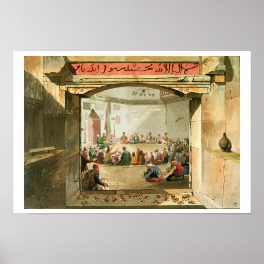 アテネ,風の塔への入り口 ポスター (正面)