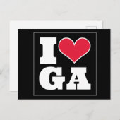 アテネ(GA)テールゲート招待状 ポストカード (正面/裏面)