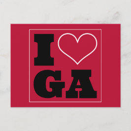 アテネ(GA)テールゲート招待状 ポストカード